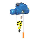 Warehouse Blue CD MD Electric Wire Rope Hoists 3 Ton 500kg