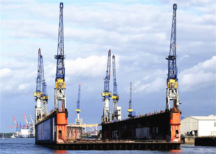 CCS 5T To 40T Shipyard Port Cranes 35m Lifting Height Floating Dock Crane